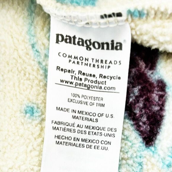 PATAGONIA Synchilla Snap-T Pullover Moon Owl XS - Picture 11 of 14